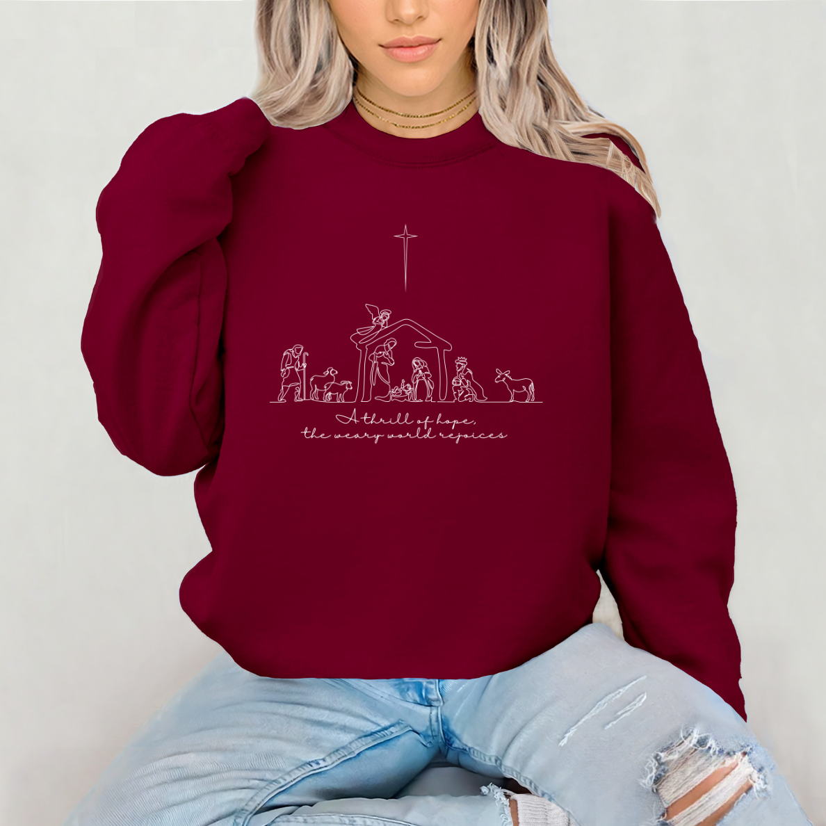 A Thrill of Hope Sweatshirt