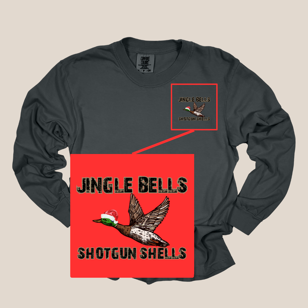 Bells and Shells Long Sleeve Tee